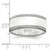 Image of Sterling Silver 8mm Designed Edge Band Ring