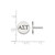 Sterling Silver Alpha Sigma Tau Enamel Post Earrings by LogoArt (SS033ALS)