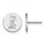 Sterling Silver Alpha Xi Delta Enamel Post Earrings by LogoArt (SS047AXD)