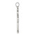 Image of Sterling Silver Antiqued Cross Pendant QC3271