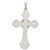 Image of Sterling Silver Antiqued Cross Pendant QC4346