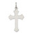 Image of Sterling Silver Antiqued Cross Pendant QC452