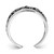Image of Sterling Silver Antiqued Cutout Vine Design Toe Ring