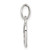 Image of Sterling Silver Antiqued Heart Pendant QC9462