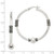 Image of 50mm Sterling Silver Antiqued Hoop Earrings QE4920