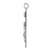 Image of Sterling Silver Antiqued Inri Crucifix Pendant QC5436