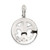 Image of Sterling Silver Antiqued Marcasite Fleur De Lis Pendant