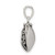 Image of Sterling Silver Antiqued Moveable Heart Pendant