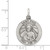 Sterling Silver Antiqued Saint Paul Medal Charm QC5750