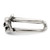 Image of Sterling Silver Antiqued Skull Toe Ring