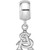 Image of Sterling Silver Arizona State University XSmall Dangle Bead Charm LogoArt SS034