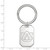 Sterling Silver Auburn University Key Chain by LogoArt