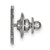 Sterling Silver Auburn University Lapel Pin by LogoArt