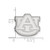 Sterling Silver Auburn University Lapel Pin by LogoArt