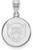 Image of Sterling Silver Baylor University Medium Disc Pendant by LogoArt (SS045BU) Image of Sterling Silver Baylor University Medium Disc Pendant by LogoArt (SS045BU)