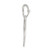 Image of Sterling Silver Best Friends Break Apart Heart Pendant