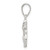 Image of Sterling Silver Cats Pendant