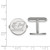 Sterling Silver Central Michigan University Cuff Links by LogoArt