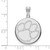 Image of Sterling Silver Clemson University Large Disc Pendant by LogoArt