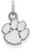 Image of Sterling Silver Clemson University X-Small Pendant by LogoArt