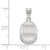 Sterling Silver Coastal Carolina University Medium Crest Pendant by LogoArt