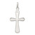 Image of Sterling Silver Cross Pendant QC7926