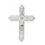 Image of Sterling Silver CZ Cross Pendant QC5311