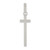 Image of Sterling Silver CZ Cross Pendant QC9092