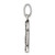 Image of Sterling Silver CZ Heart Pendant QP2706