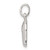 Image of Sterling Silver CZ Heart Pendant QP5274