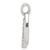 Image of Sterling Silver CZ Initial W Pendant QC6525W Image of Sterling Silver CZ Initial W Pendant QC6525W