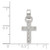 Image of Sterling Silver CZ Latin Cross Pendant QC5336