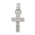 Image of Sterling Silver CZ Latin Cross Pendant QC5336