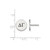 Sterling Silver Delta Gamma Enamel Post Earrings by LogoArt (SS033DG)