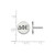 Sterling Silver Delta Phi Epsilon Enamel Post Earrings by LogoArt (SS033DPH)