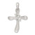 Image of Sterling Silver Dove Cross Pendant QC4348