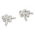 10mm Sterling Silver Dragonfly Post Earrings