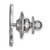 Sterling Silver East Carolina University Lapel Pin by LogoArt