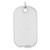 Image of Sterling Silver Engraveable Dog Tag Polished Front/Satin Back Disc Pendant Image of Sterling Silver Engraveable Dog Tag Polished Front/Satin Back Disc Pendant