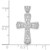 Image of Sterling Silver Filigree Textured Cross Pendant Image of Sterling Silver Filigree Textured Cross Pendant