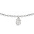 Sterling Silver Florida State University Anklet by LogoArt
