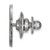 Sterling Silver Florida State University Lapel Pin by LogoArt (SS051FSU)