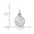 Image of Sterling Silver Florida State University X-Small Pendant by LogoArt (SS043FSU)