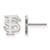 Sterling Silver Florida State University X-Small Post Earrings LogoArt SS008FSU