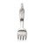 Image of Sterling Silver Fork Charm