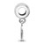 Sterling Silver Furman University X-Small Dangle Bead Charm by LogoArt
