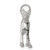 Image of Sterling Silver Great Dane Pendant