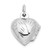 Image of Sterling Silver Heart Locket Pendant QLS828