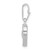 Image of Sterling Silver Heart Pendant QC3716