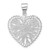 Sterling Silver Heart Pendant QC4568
